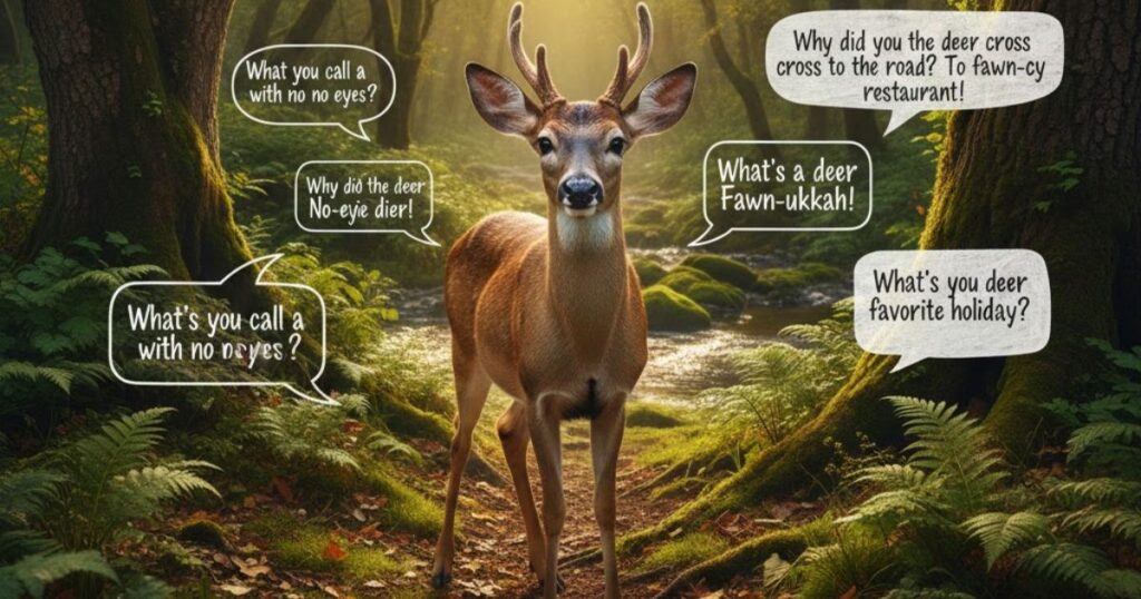 One-Liner Deer Puns & Jokes You Can Drop Anywhere
