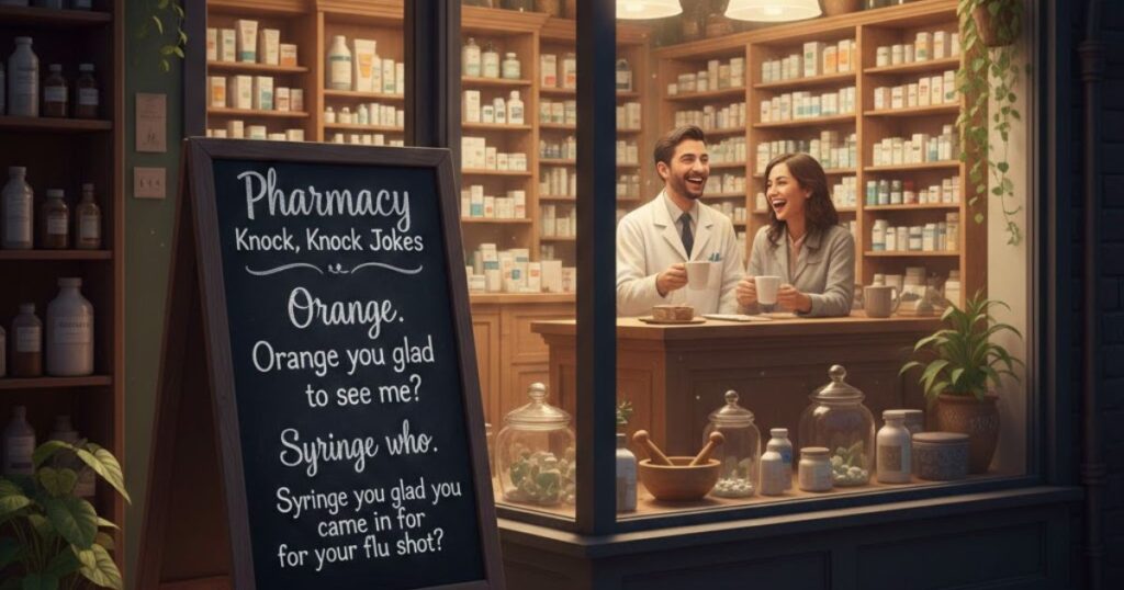 Pharmacy Knock, Knock Jokes
