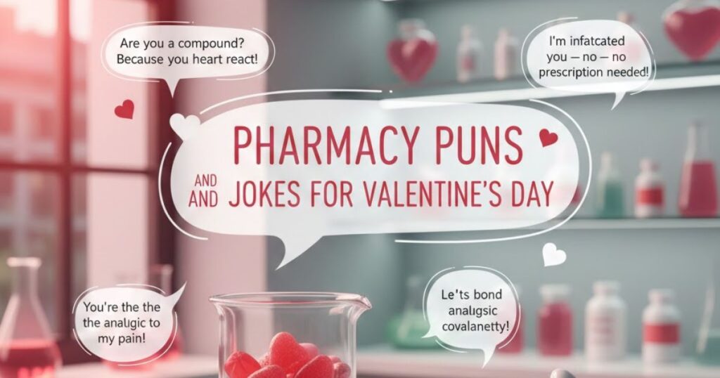 Pharmacy Puns And Jokes for Valentine Day
