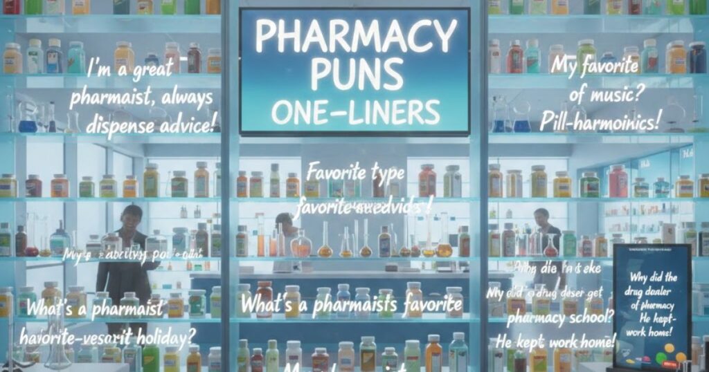 Pharmacy Puns One-Liners
