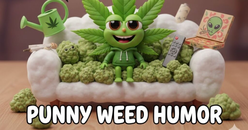 Punny Weed Humor for Social Media
