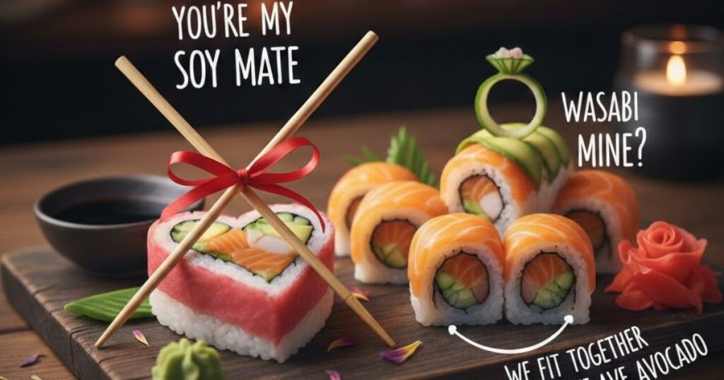 Relationship and Romance Sushi Puns