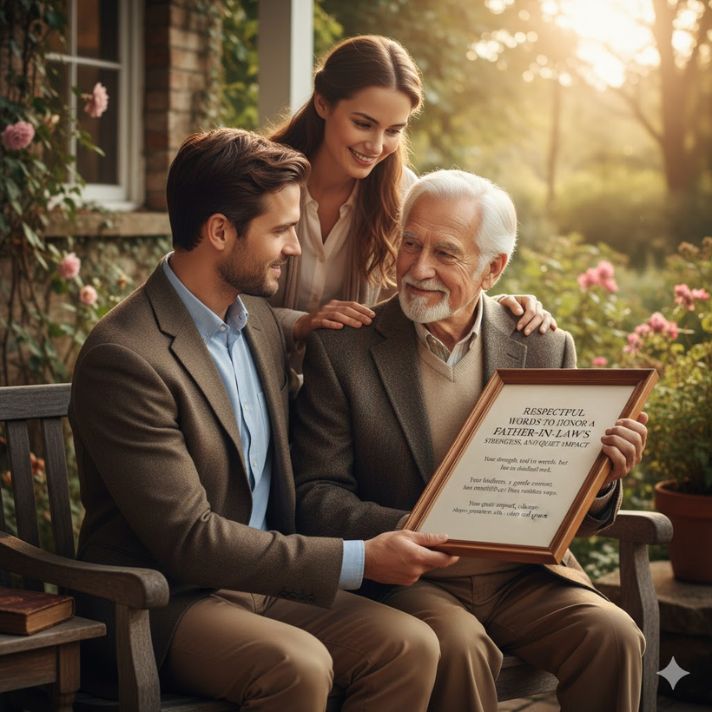 Respectful Words to Honour a Father-in-Law's Strength, Kindness, and Quiet Impact
