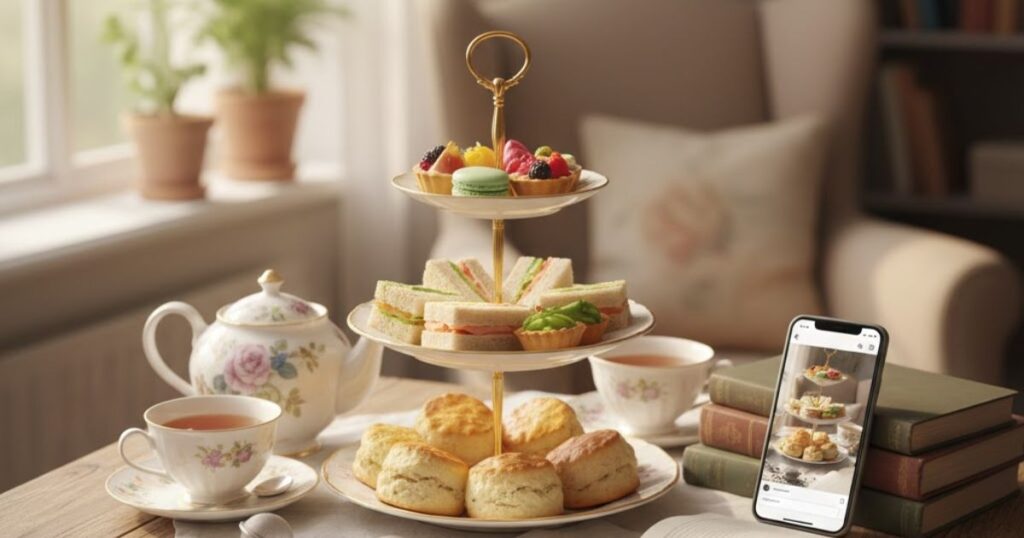 Short Afternoon Tea Captions For Instagram
