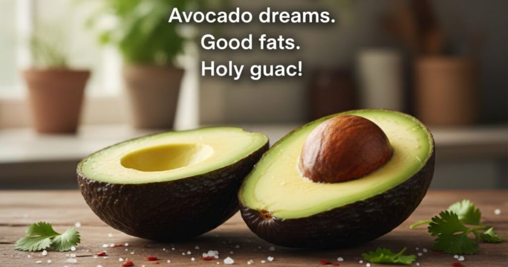 Short Avocado Instagram Captions
