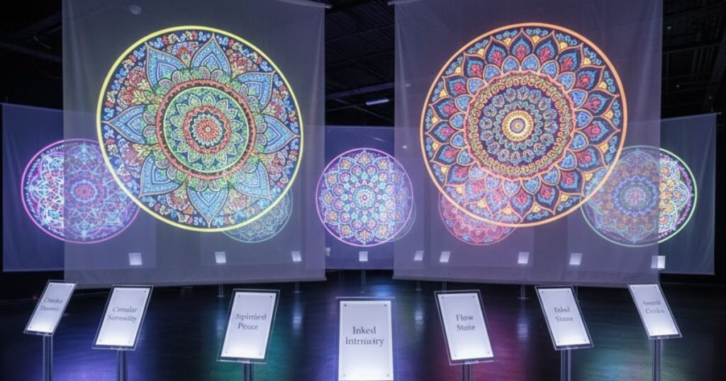 Short Captions For Mandala Art