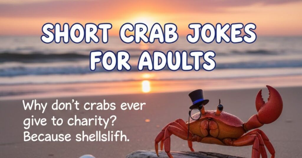 Short Crab Jokes for Adults

