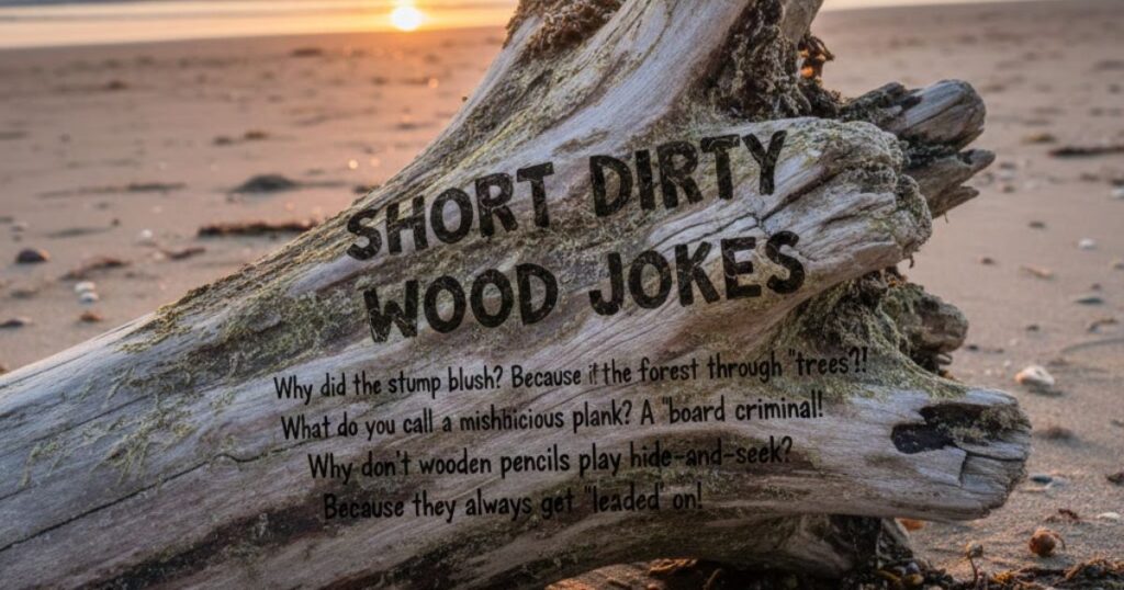 Short Dirty Wood Jokes
