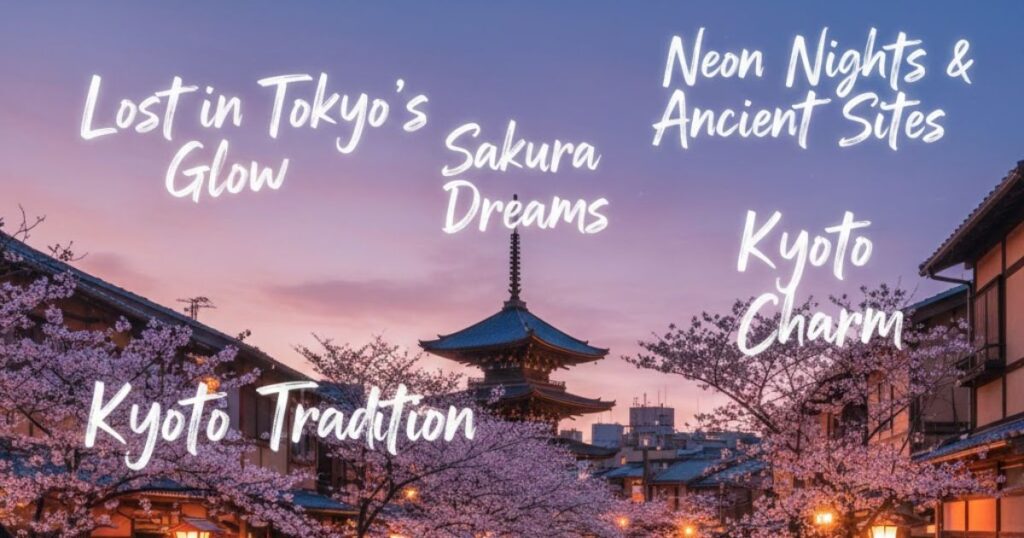 Short Japan Captions
