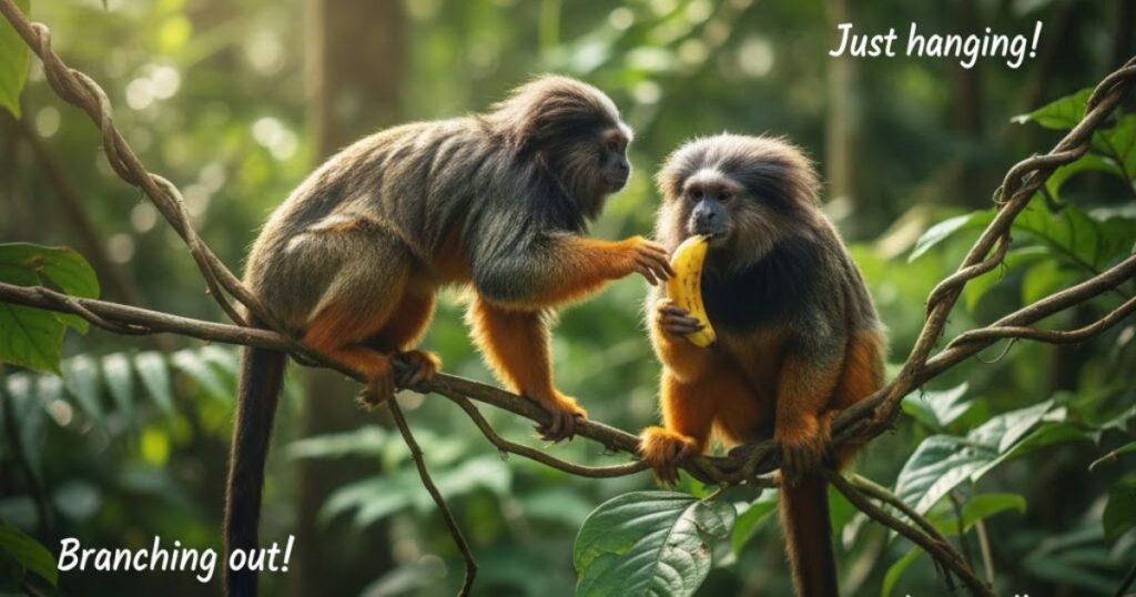 Short Monkey Captions For Instagram
