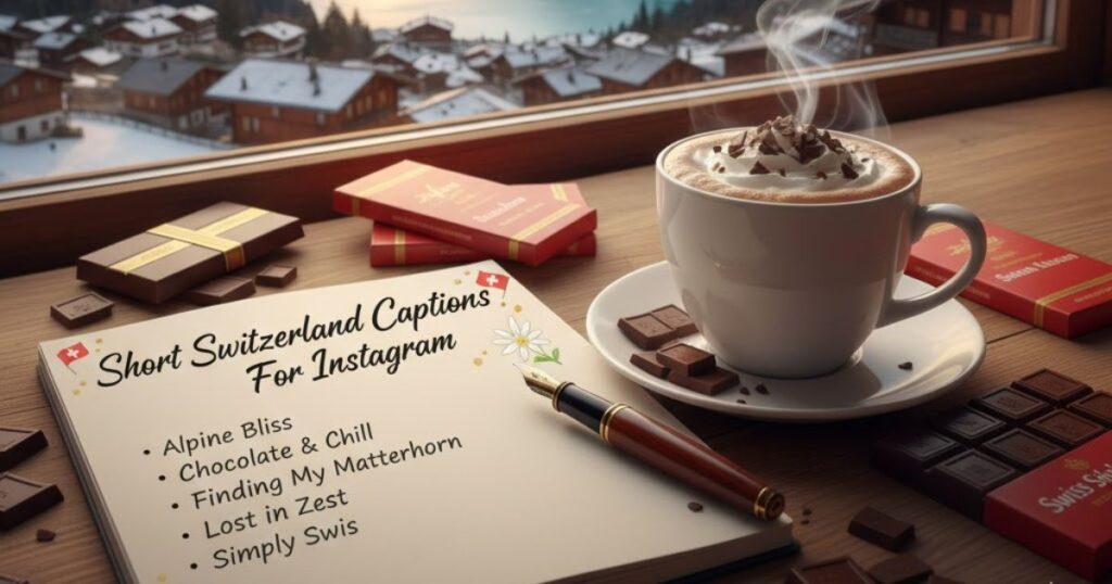 Short Switzerland Captions For Instagram