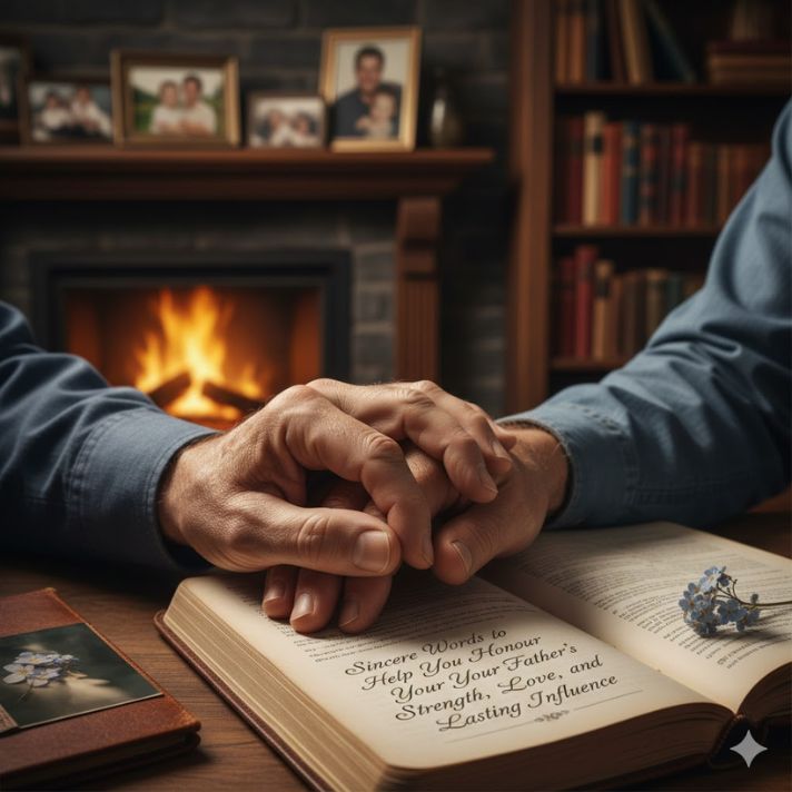 Sincere Words to Help You Honour Your Father's Strength, Love, and Lasting Influence
