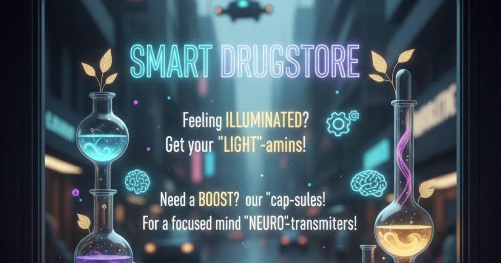 Smart Drugstore Lingo Puns
