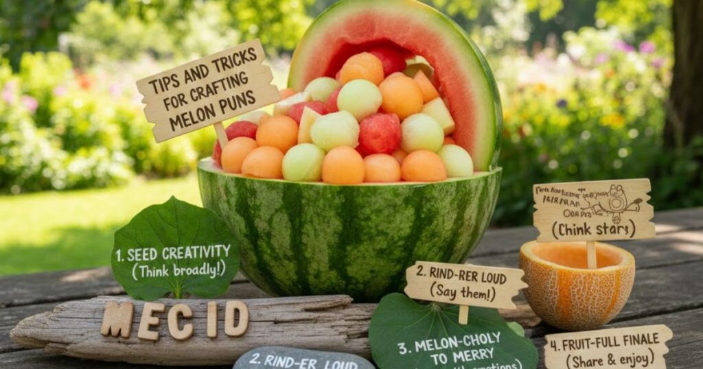 Tips and Tricks for Crafting Melon Puns
