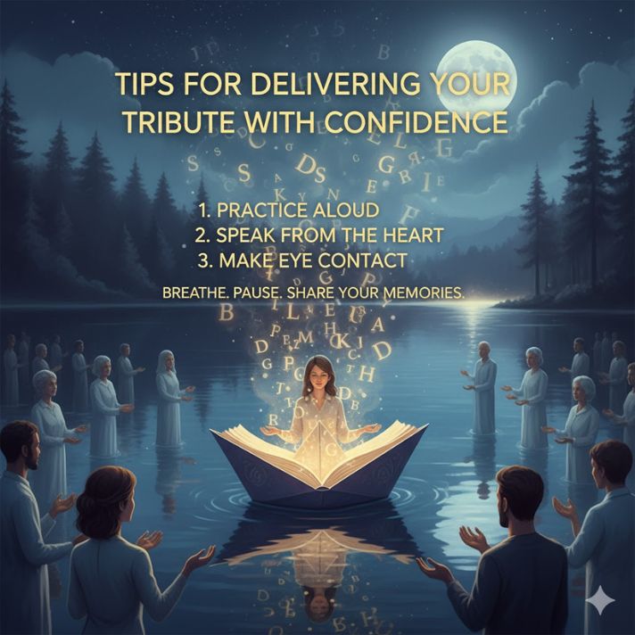 Tips for Delivering Your Tribute With Confidence
