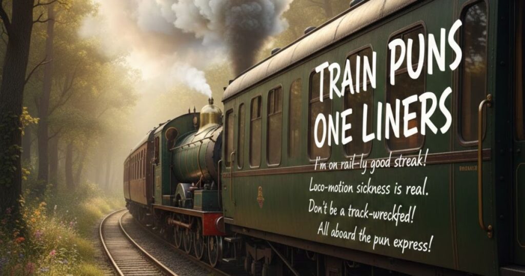 Train Puns One Liners
