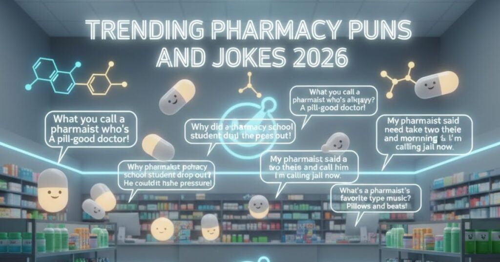 Trending Pharmacy Puns And Jokes 2026
