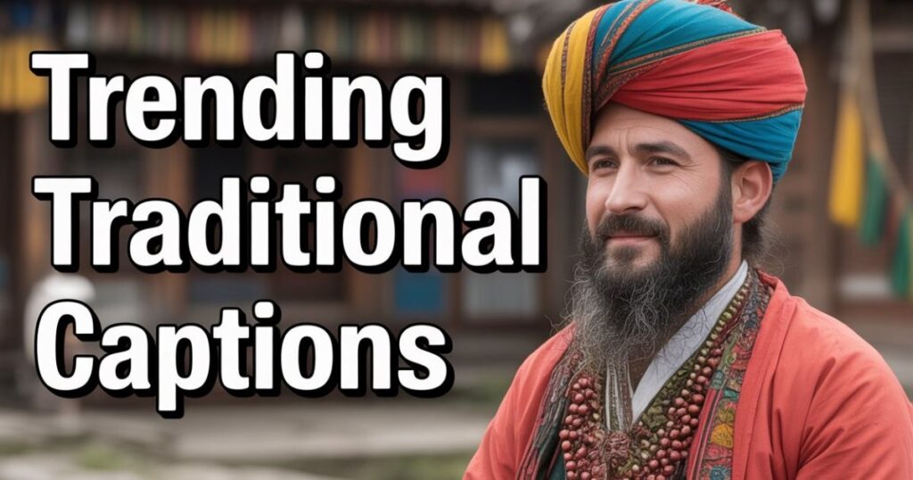 Trending Traditional Captions