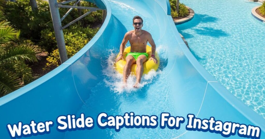 Water Slide Captions For Instagram
