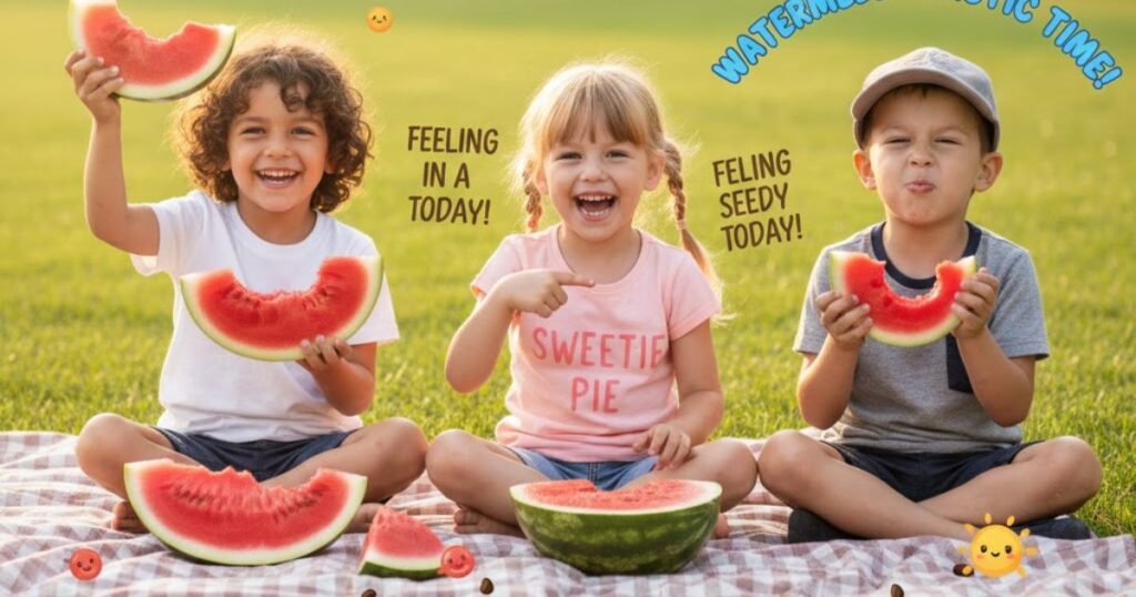 Watermelon Kids Puns

