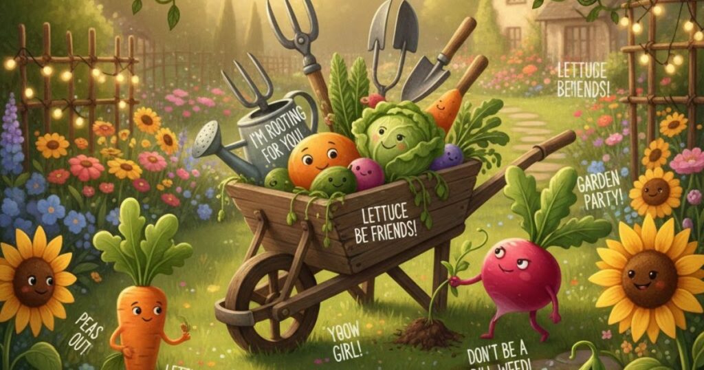 Weeding and Garden Puns
