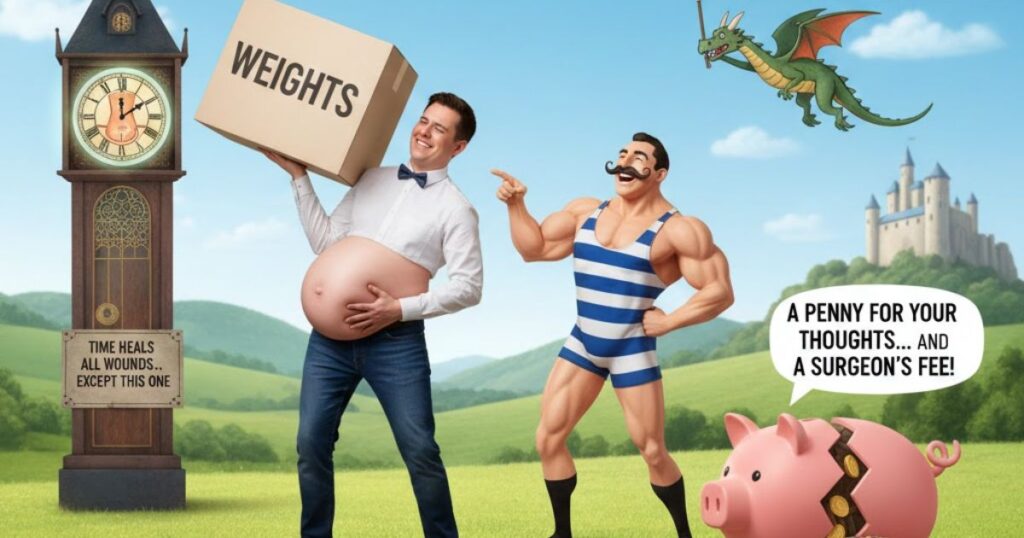 11. Iconic Sayings with a Hernia Twist
