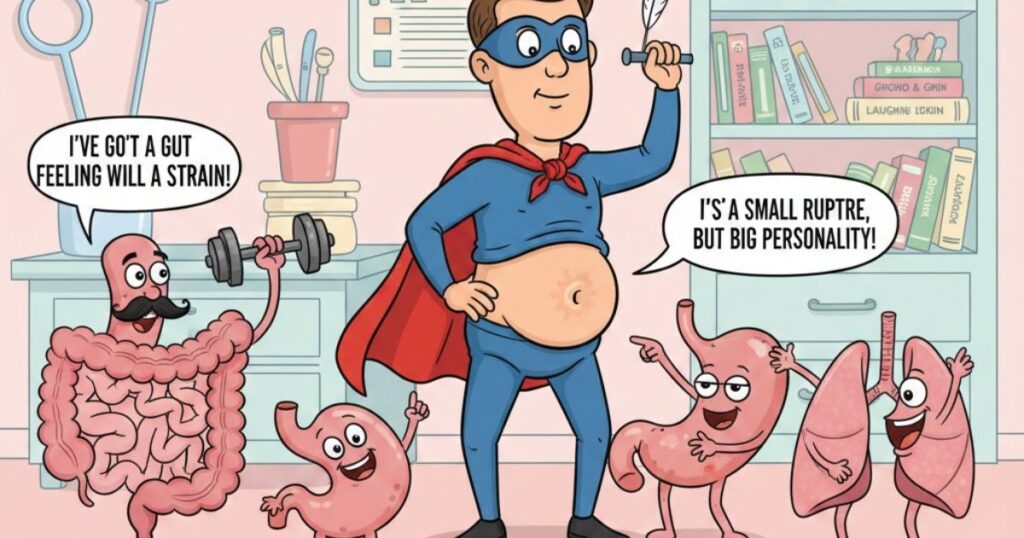 2. Funny Hernia Puns One Liners
