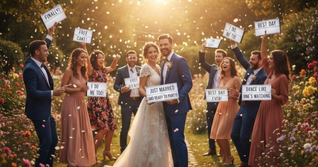 2. Playful and Fun Wedding Messages
