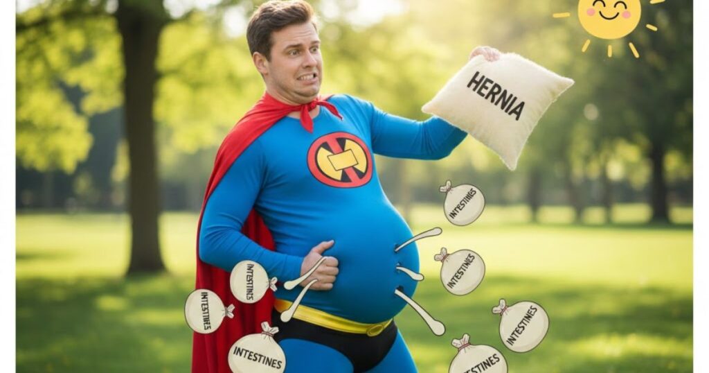 3. Short Funny Hernia Puns
