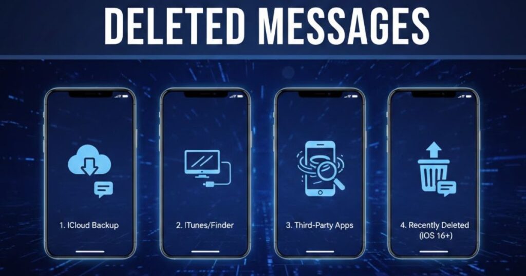 4 Ways to Recover Deleted Messages on Your iPhone