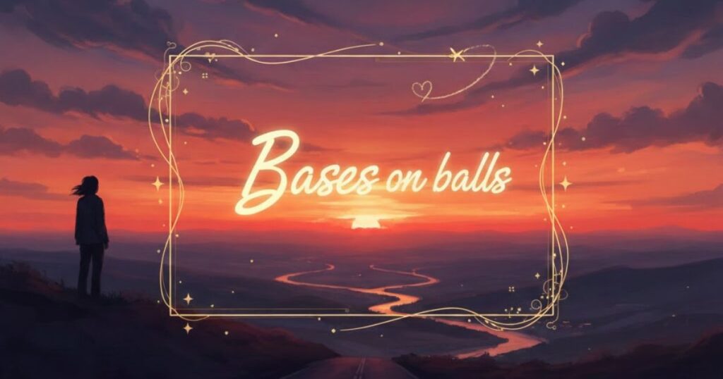 Bases on balls
