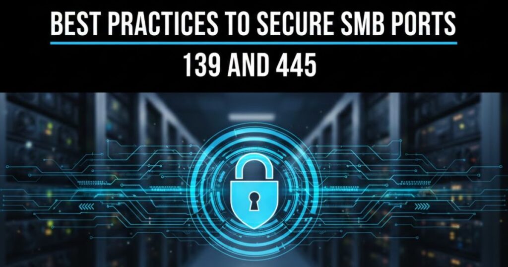Best Practices to Secure SMB Ports 139 and 445
