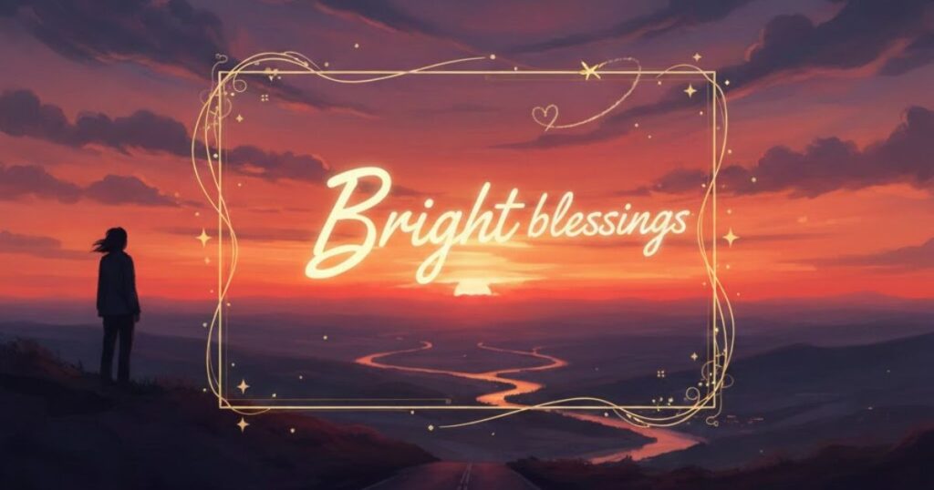 Bright blessings
