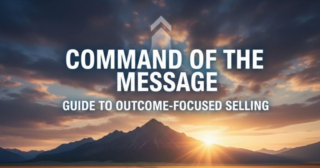 Command of the Message: Guide to Outcome-Focused Selling