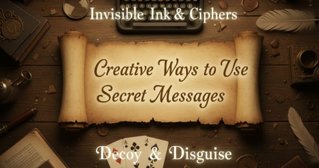 Creative Ways to Use Secret Message
