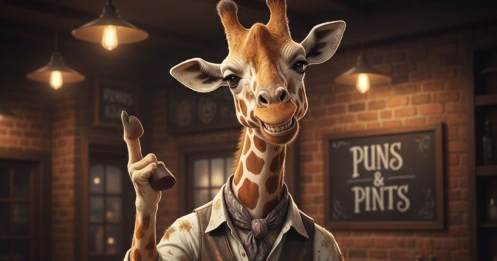 Dirty Giraffe Puns (cheeky, not wild)