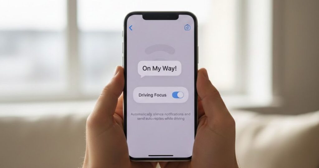 Does an iPhone auto-reply feature exist?
