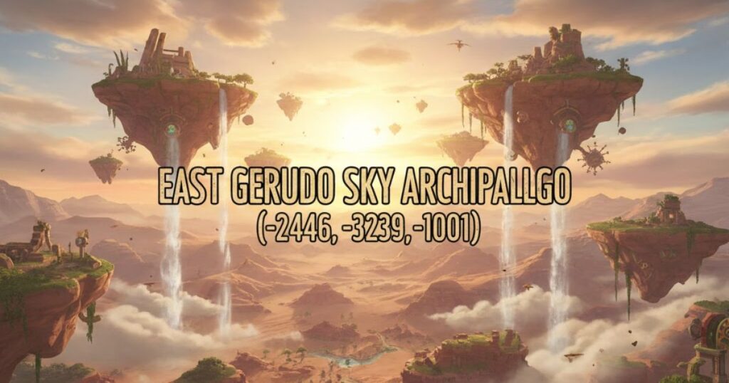 East Gerudo Sky Archipelago (-2446, -3239, -1001)
