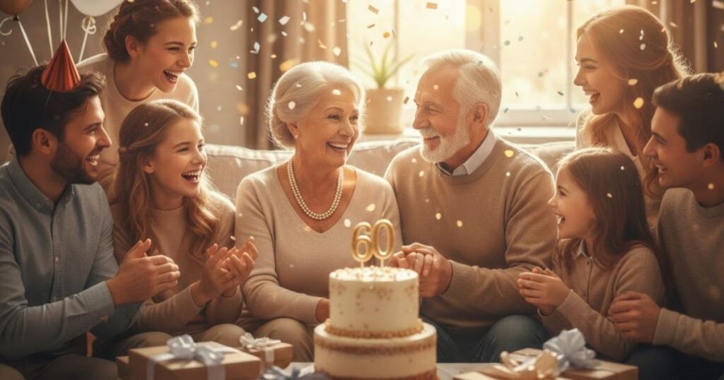 Heartfelt 60th birthday greetings for grandparents