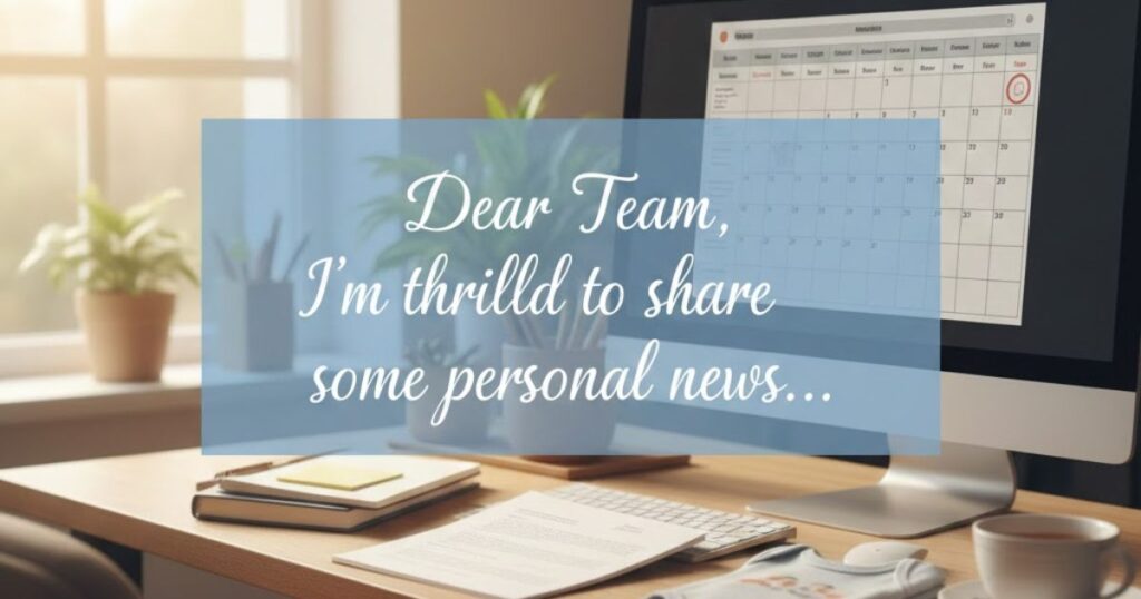 How Do You Announce Your Maternity Leave?
