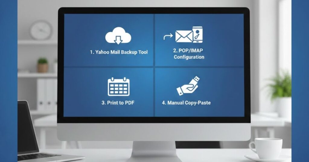 How to Download Emails from Yahoo to Computer? 4 Methods