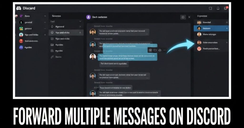 How to Efficiently Forward Multiple Messages on Discord
