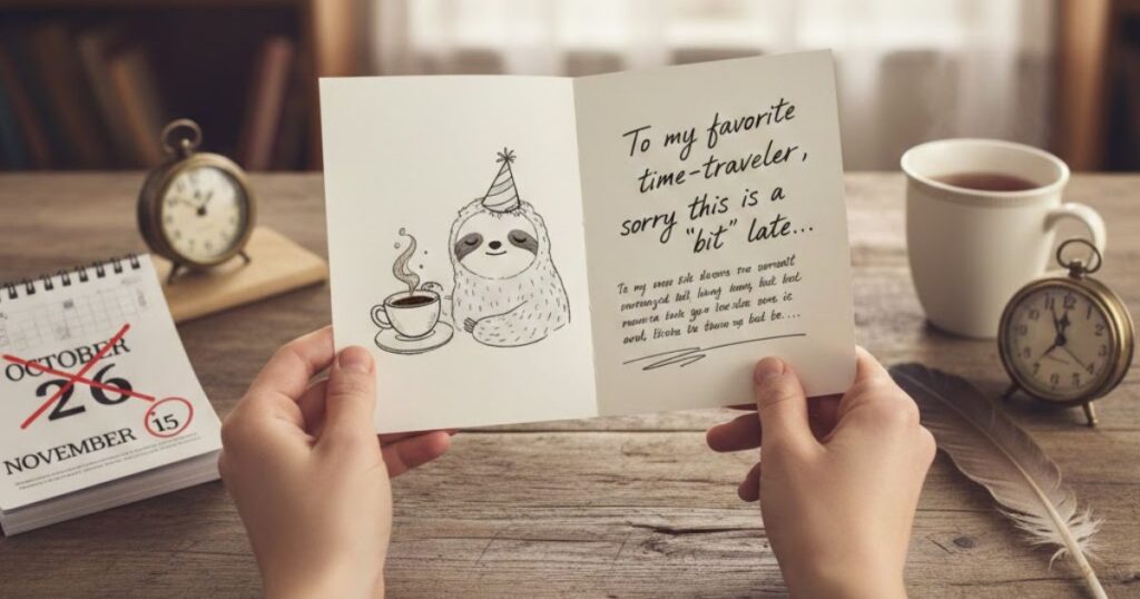 How to Write Belated Birthday Wishes