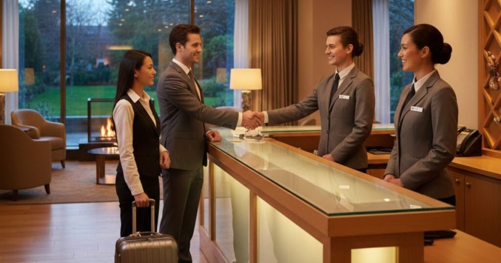 Key aspects of welcoming and greeting the guest at your property
