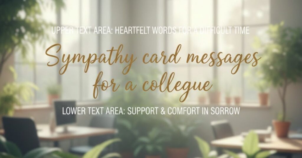 Messages for a colleague