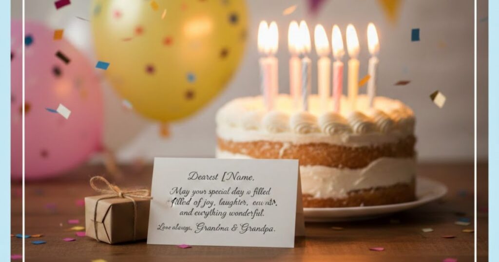 Messages to a Granddaughter/ Grandson
