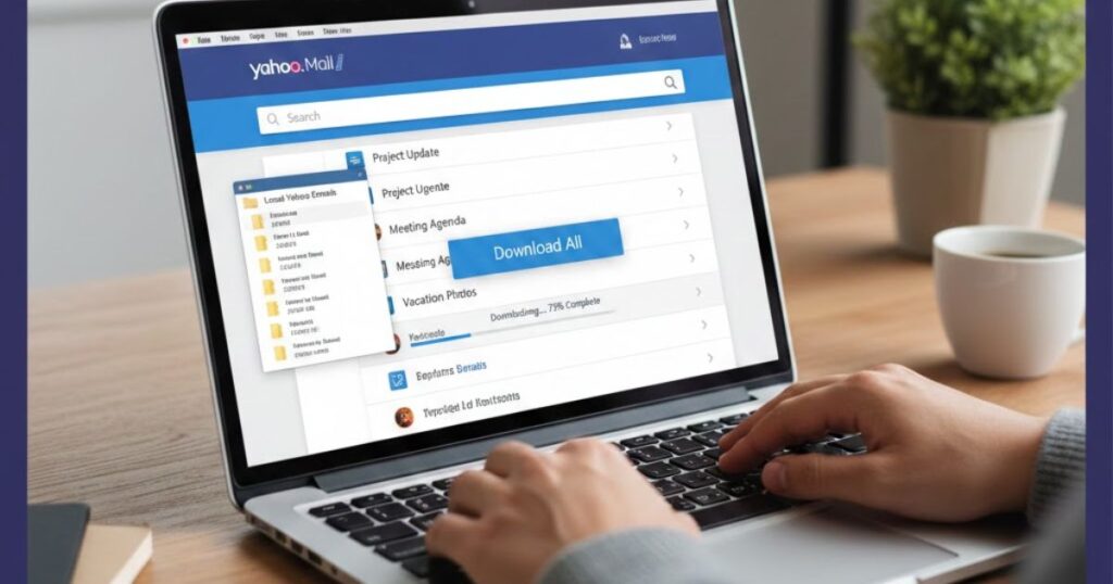 Method 4: Download Emails from Yahoo Locally
