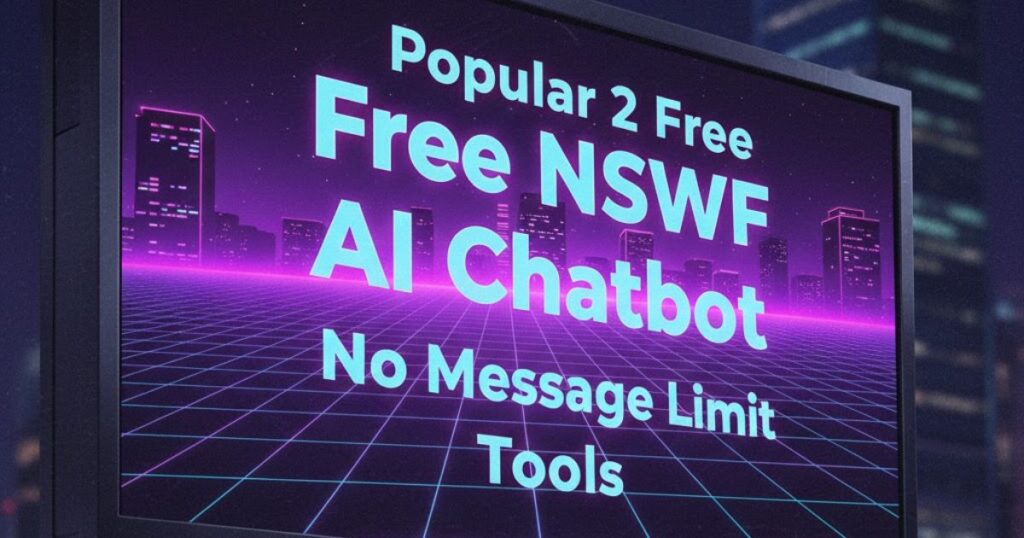 Popular 2 Free NSFW AI Chatbot No Message Limit Tools