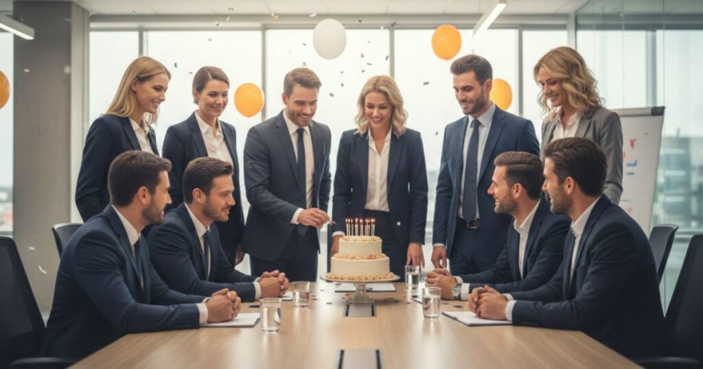 Professional and Formal Birthday Messages for the Workplace

