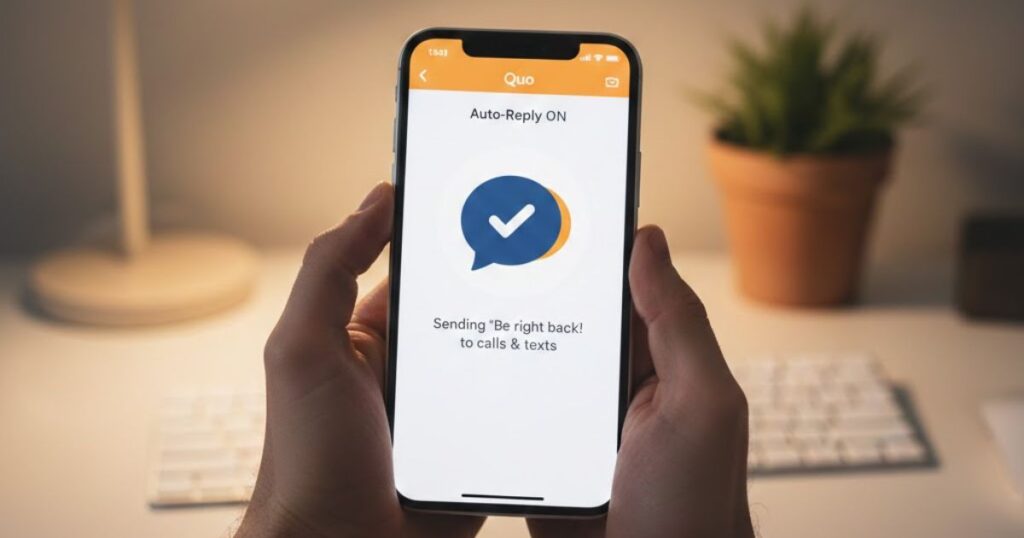Quo: The better alternative to send auto-reply texts from your iPhone